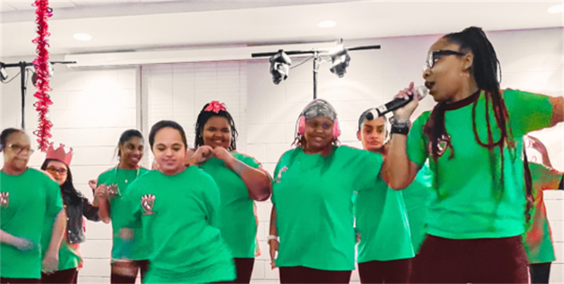 Glowing Garden Spring Dance for Therapeutic Recreation